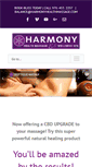 Mobile Screenshot of harmonyhealthmassage.com